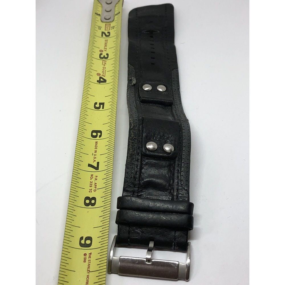 Fossil Watch Parts Leather 2Piece Full Band Pins 36mm L98